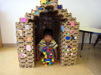 レゴブロックで壮大なものを作ってみました